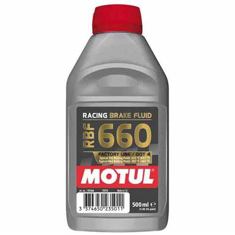 Motul Rbf 660 Dot-4 Racing Brake Fluid 500 mL