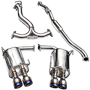 INVIDIA Q300 EXHAUST: IMPREZA WRX & STI SEDAN 2015-19 (TI TIPS)