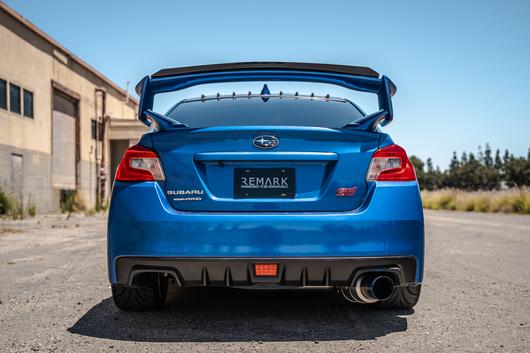 REMARK R1 CATBACK: WRX/STI 15-20 Burnt Titanium Tip